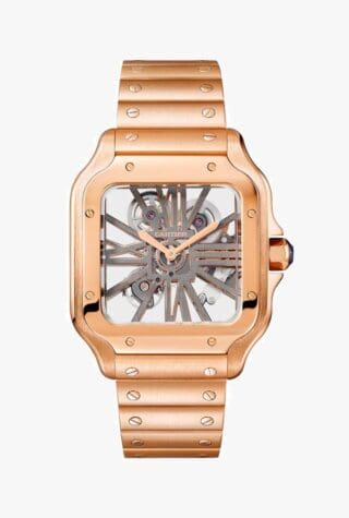 Cartier Santos de Skeleton watch 28mm