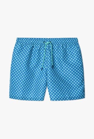 Hackett clover print swim trunks