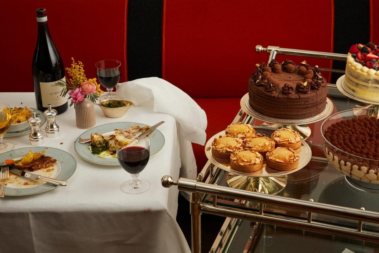 ham yard hotel cake trolley