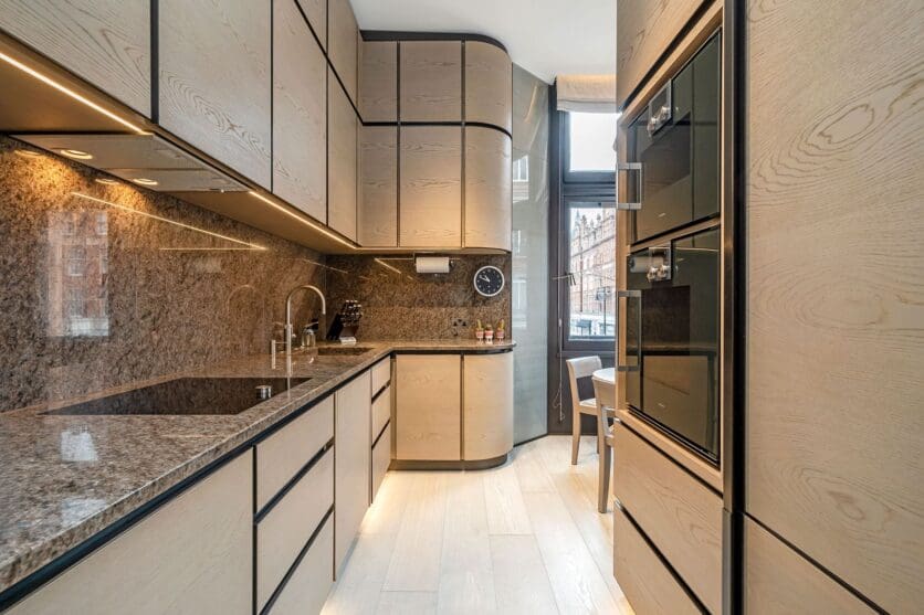 mayfair apartment kitchen