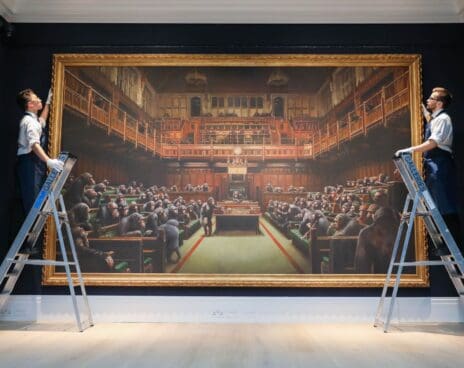 banksy devolved parliament