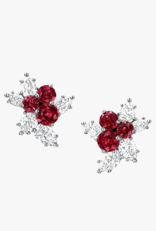 Harry Winston Berry cluster earrings