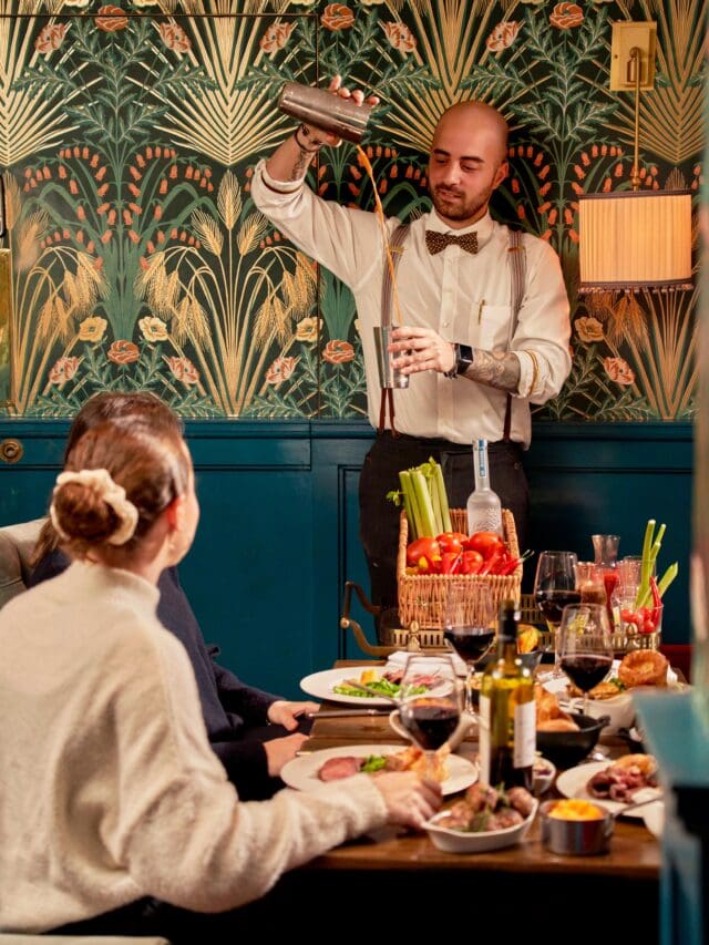 bloody mary trolley 108 brasserie