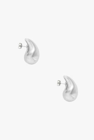 Bottega Veneta silver earrings