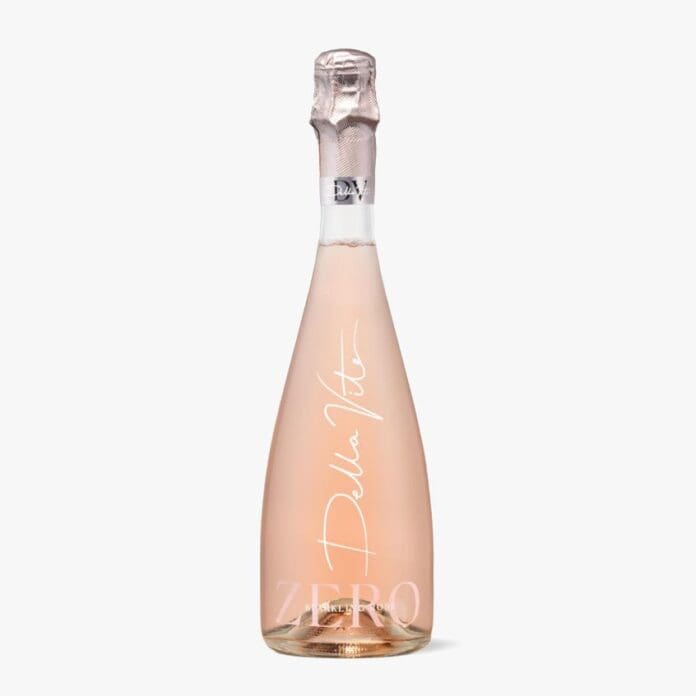 Della Vite Zero non-alcoholic sparkling rosé
