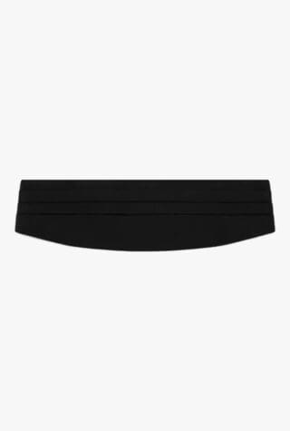 Dolce & Gabbana pleated silk cummerbund