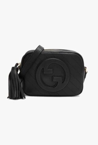 Blondie leather camera bag