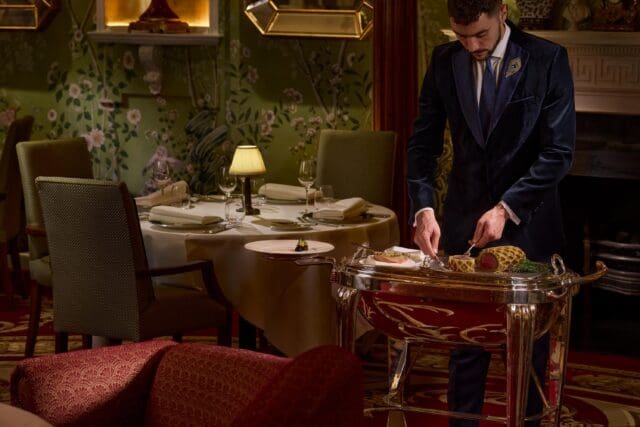 the goring restaurant trolleys london