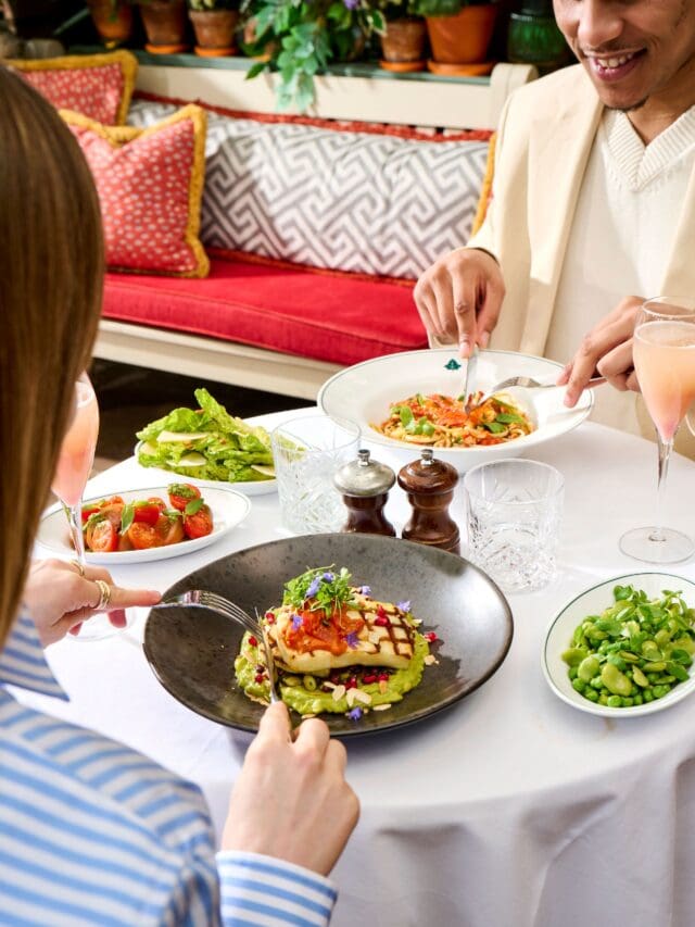 the ivy lunch menu