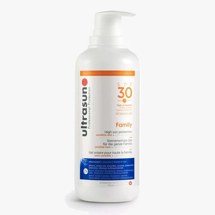 ultrasun family sunscreen