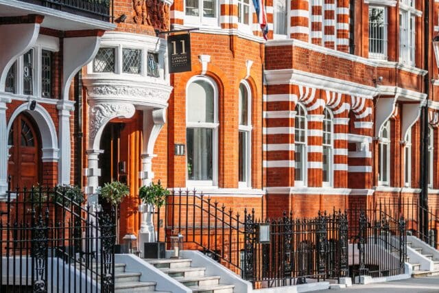 The Sport and Sip Garden at 11 Cadogan Gardens, Chelsea