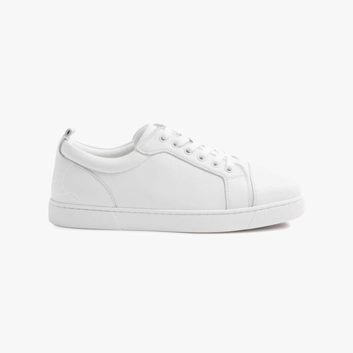 Christian Louboutin Fun Louise Junior leather sneakers