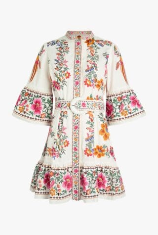 Farm Rio Delicate Forest dress