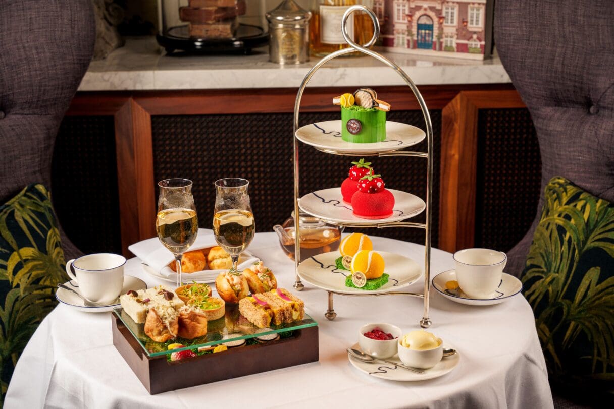 Wimbledon afternoon tea at Great Scotland Yard Hotel, Westminster
