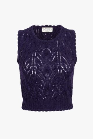 Herd Wyre Vest in Damson