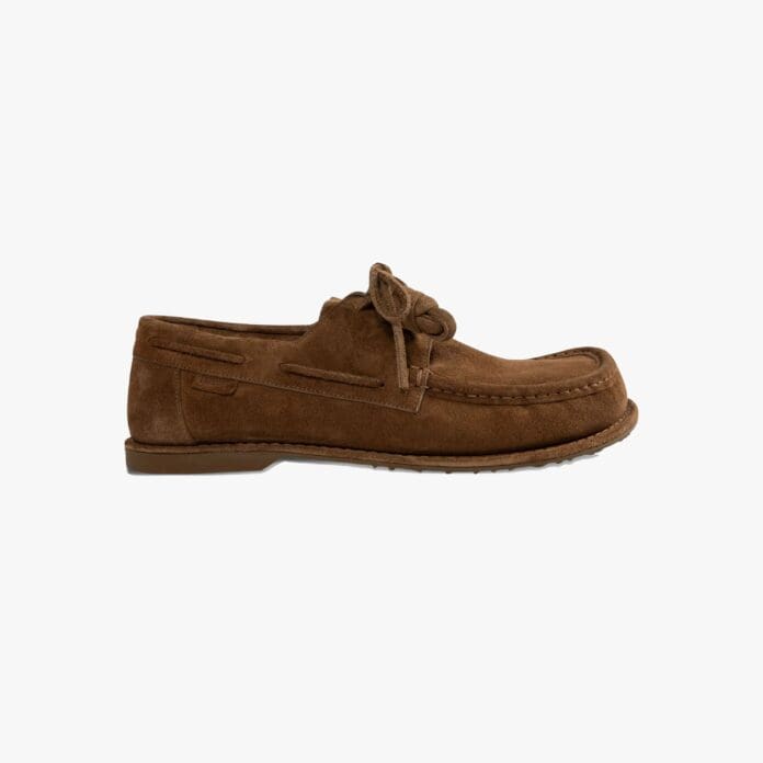 Loewe Campo suede boat shoes