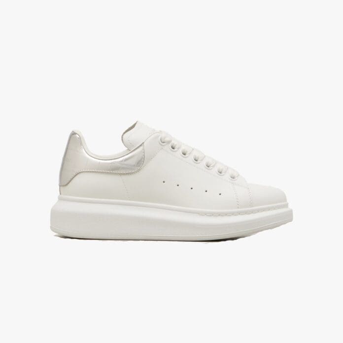 McQueen Oversized leather sneakers