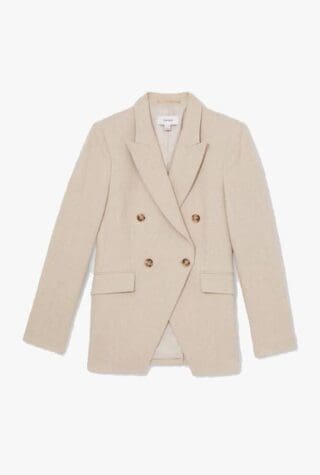 Reiss Devon linen-blend suit jacket