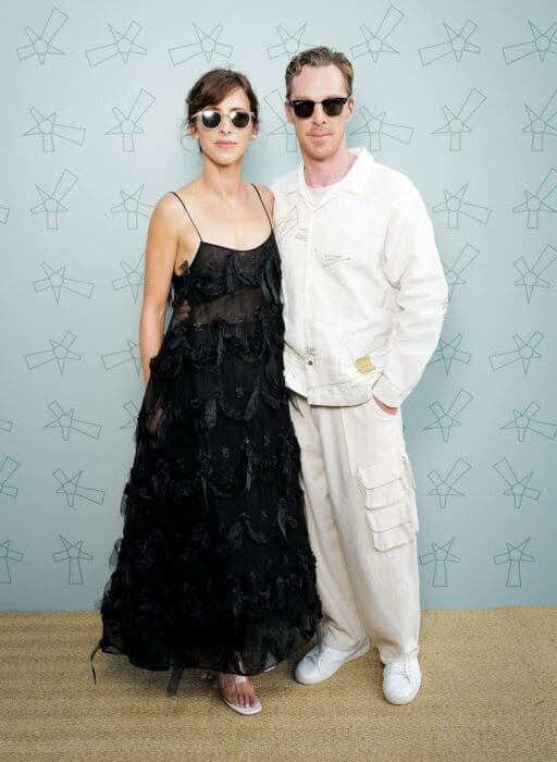 Sophie Hunter and benedict cumberbatch serpentine summer party 2024
