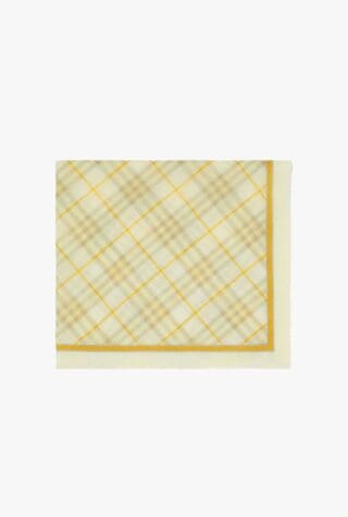 burberry summer Check cotton scarf