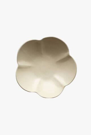 Yoshida Pottery Ume White Bowl