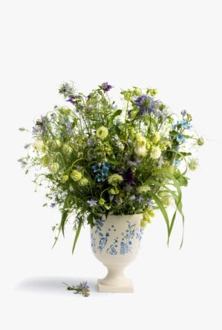 Daylesford WILDFLOWER FOOTED VASE