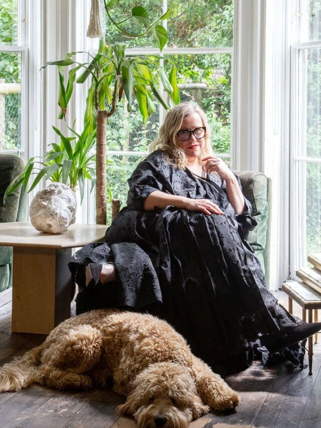 kate halfpenny and dog