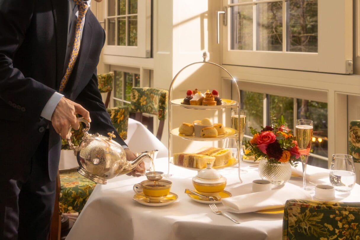 Tennis-themed afternoon tea at The Goring, Belgravia