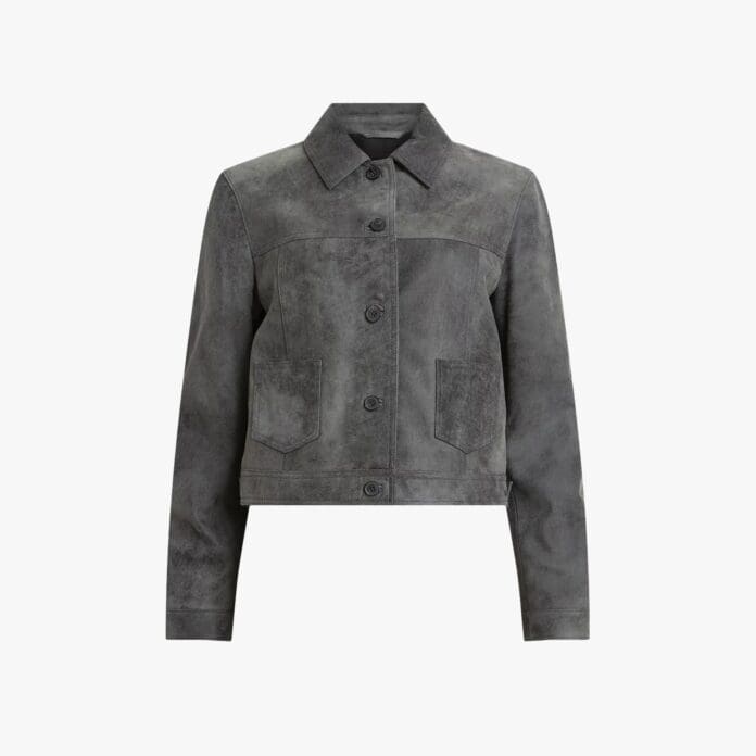 All Saints suede jacket