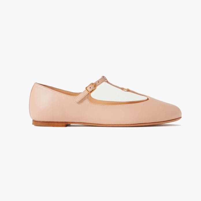 Chloé Marcie embellished leather ballet flats