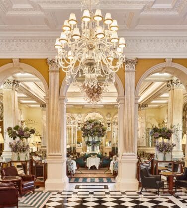claridge's lobby michelin key hotels london