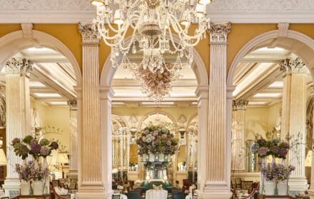 claridge's lobby michelin key hotels london