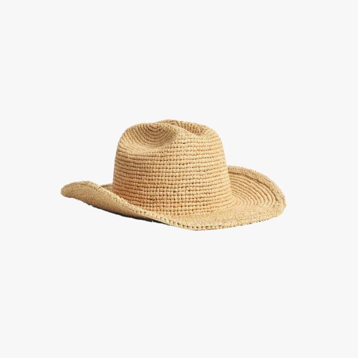 Lack Of Colour raffia cowboy hat
