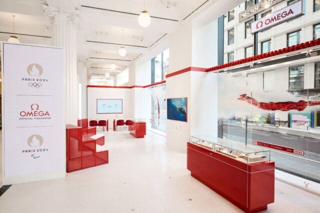 Omega x Olympics pop-up at Selfridges