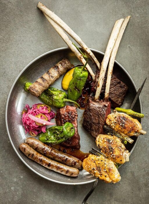 roe mixed grill