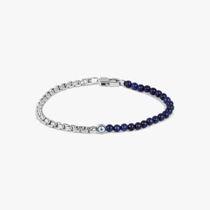 Tateossian Sennit Box Evil Eye Bracelet