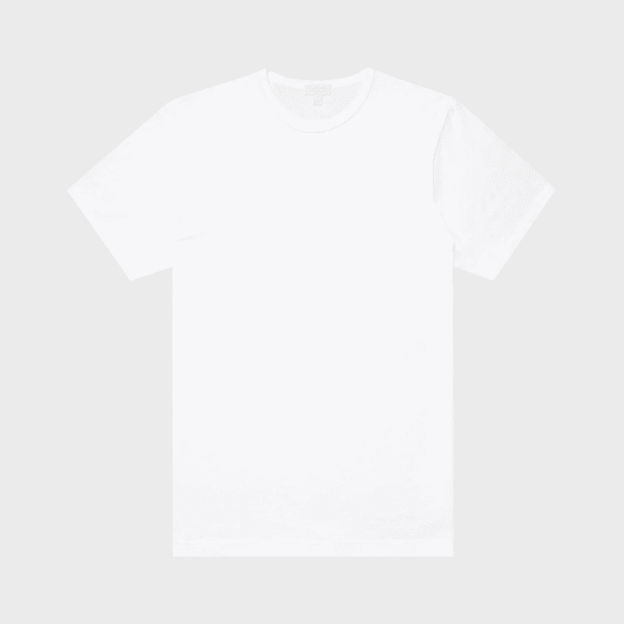 best white t-shirts for men sunspel