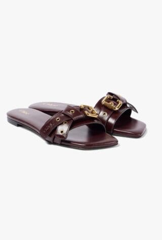Chloé Mae embellished leather sandals