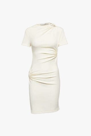 Ring-detail minidress australian fashion christopher esber