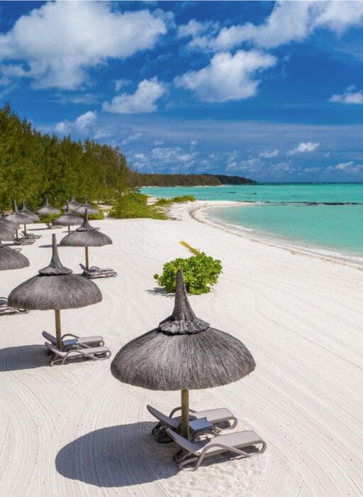 four seasons resort mauritius beach