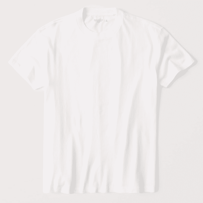 white t-shirts abercrombie
