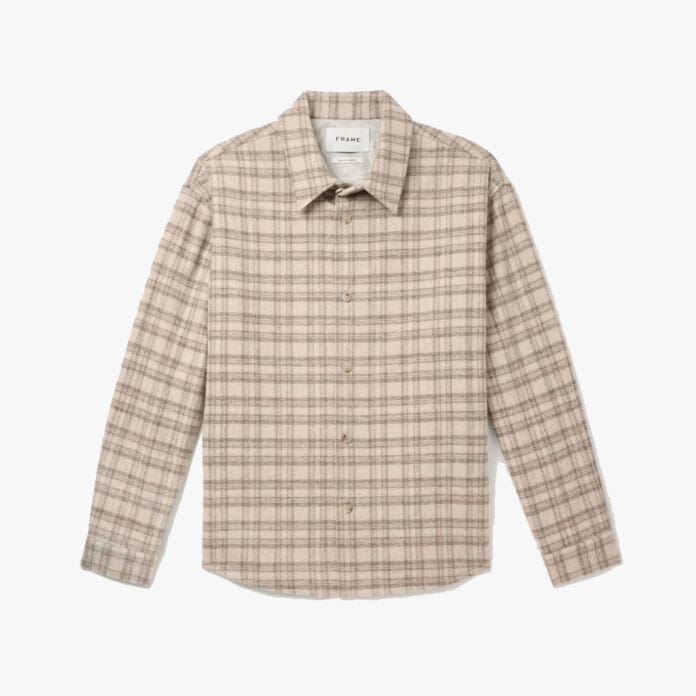 Frame flannel overshirt