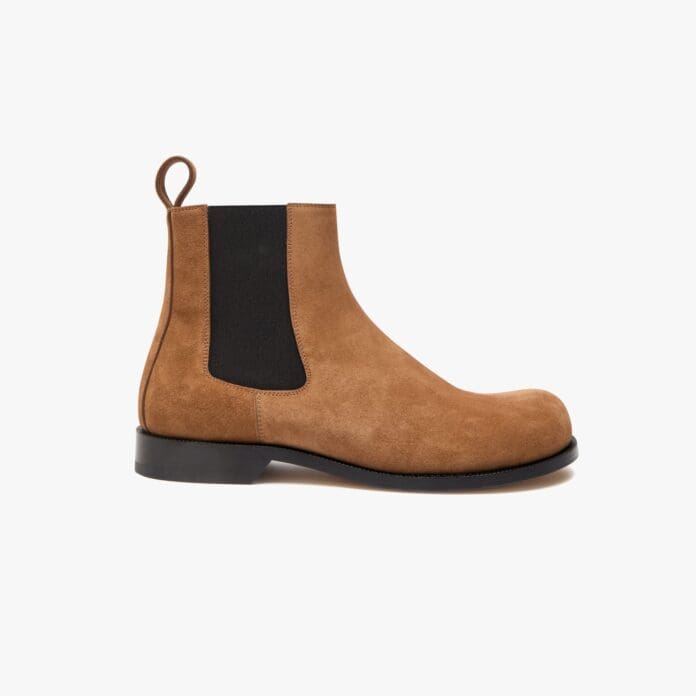 Loewe Campo suede Chelsea ankle boots