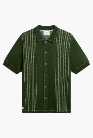 Accolades Knitted Short Sleeve Shirt