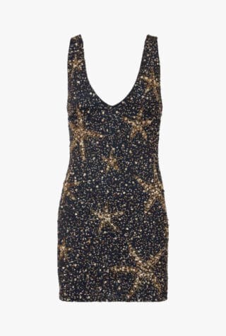 Rixo Star Fish sequined mini dress