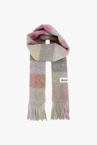 Vally checked scarf