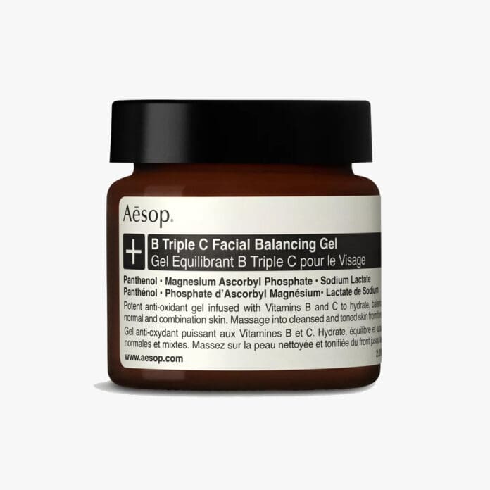 aesop b triple c balancing gel