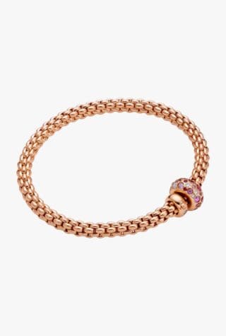 Pink sapphire Bubble bracelet