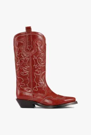 Embroidered western boots