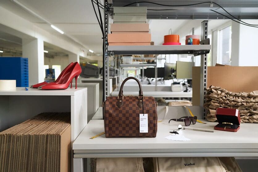 vinted second hand luxury